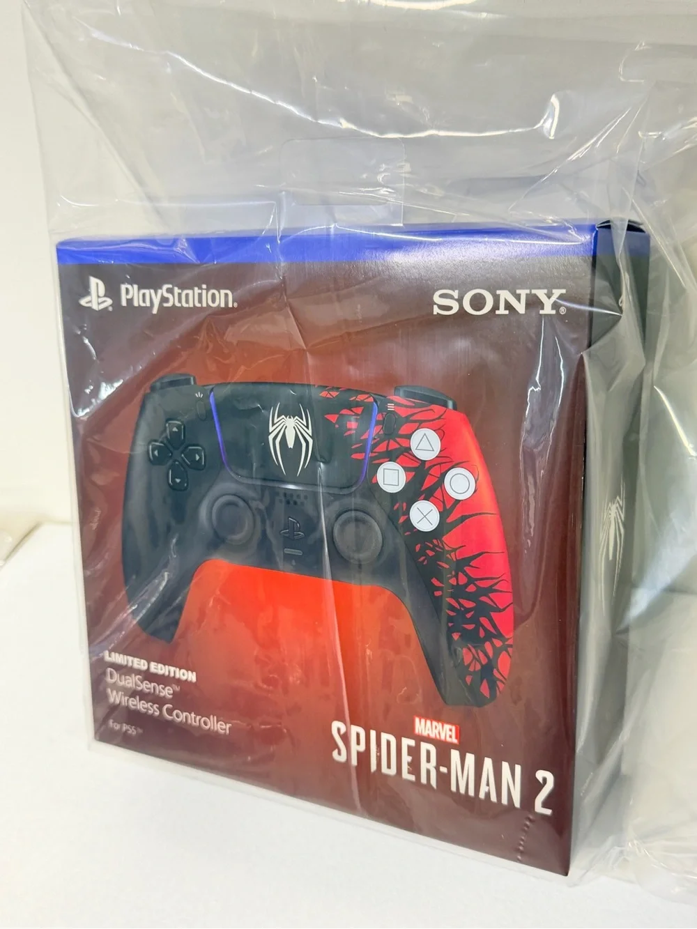 Spider-Man 2 Limited Edition PlayStation 5 / PS5 Sony DualSense Controller (NEW)